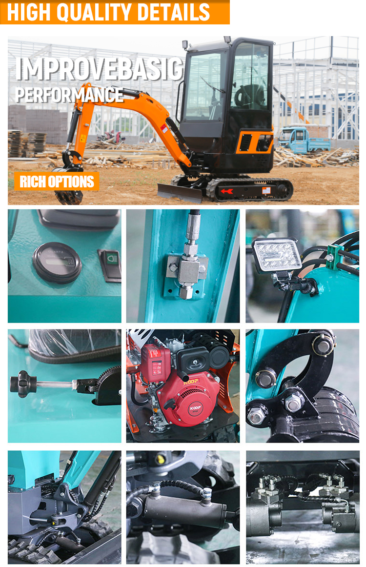 1.7 Ton Pilothouse Mini Excavator